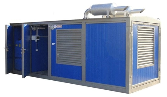 Дизельный генератор АМПЕРОС АД 1500-Т400 в контейнере с АВР