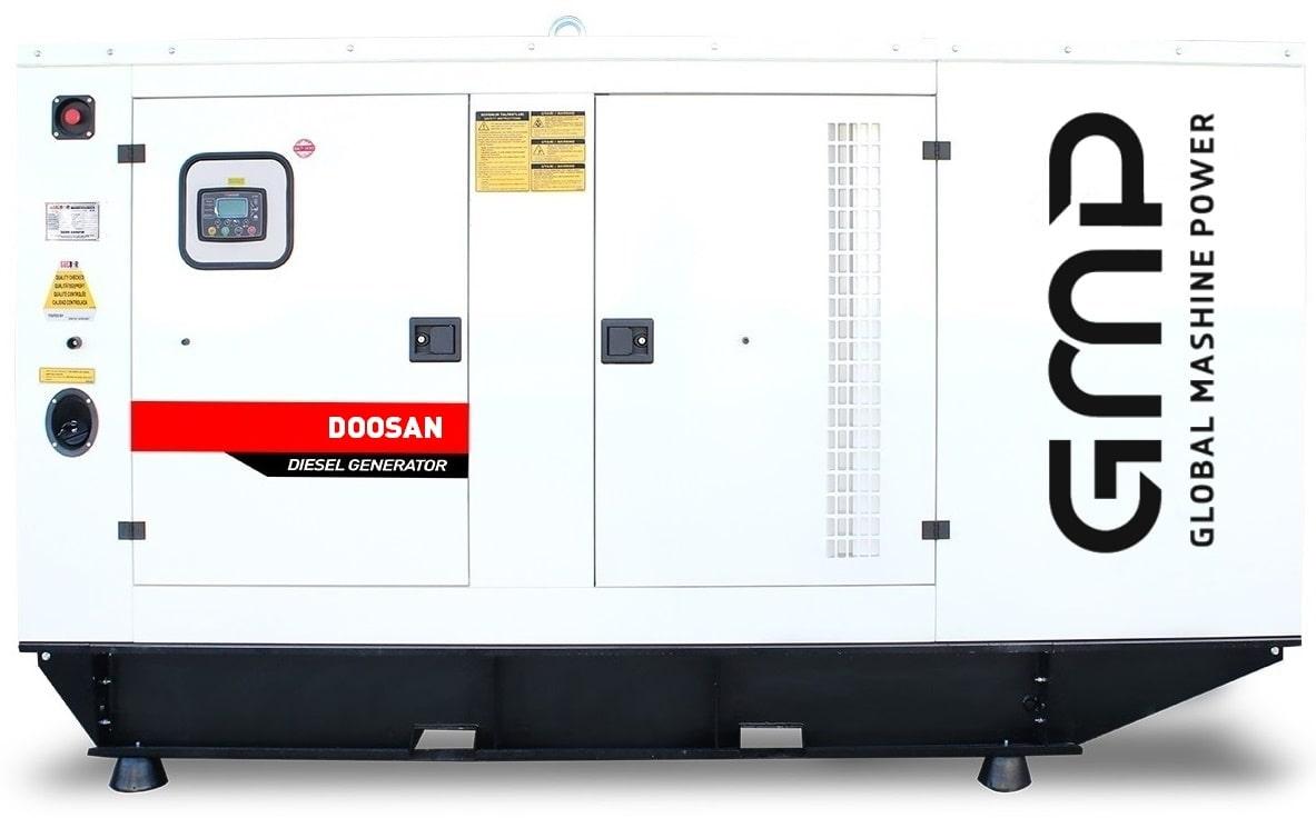 Дизельный генератор Doosan GMP 225DM в кожухе