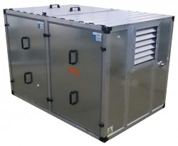 Дизельный генератор Leega LDG12 E в контейнере с АВР