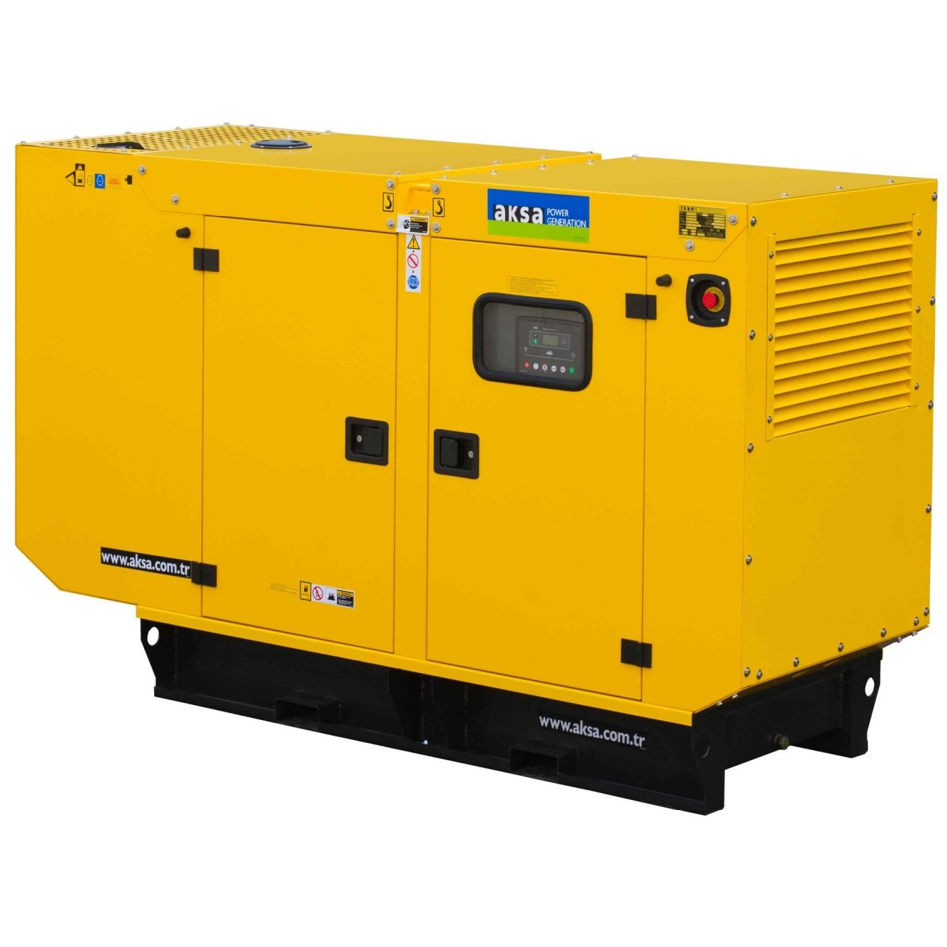 Дизельный генератор Aksa APD50A в кожухе