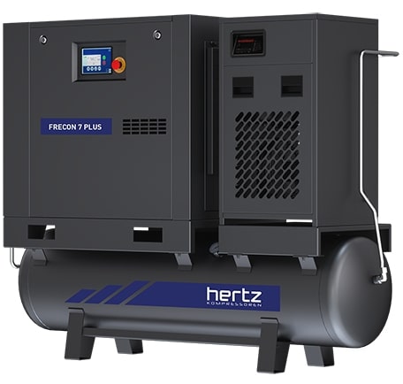Винтовой компрессор Hertz FRECON 7 Plus Compact 7,5
