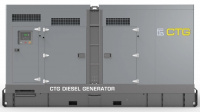 Дизельный генератор CTG 700D в кожухе