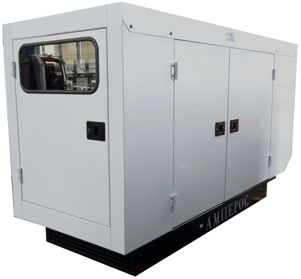 Дизельный генератор АМПЕРОС АД 30-Т230 Р (Проф) в кожухе с АВР