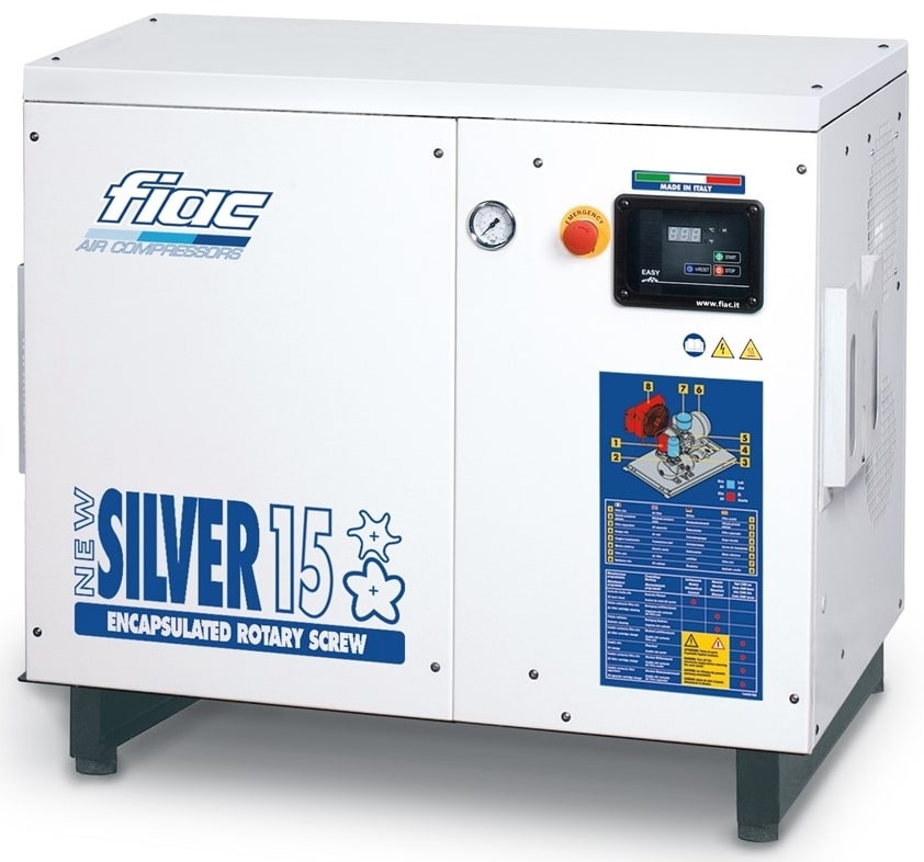 Винтовой компрессор Fiac NEW SILVER 15 8