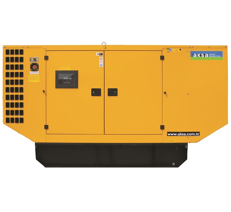 Дизельный генератор Aksa APD-165P в кожухе