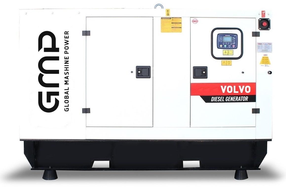 Дизельный генератор Volvo GMP 550VM в кожухе