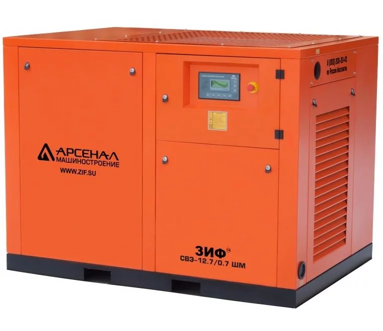 Винтовой компрессор ЗИФ СВЭ-36/1,0 ШМЧ