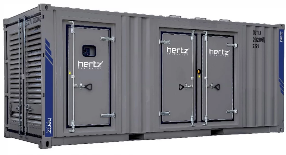Дизельный генератор Hertz HG 914 BC в кожухе