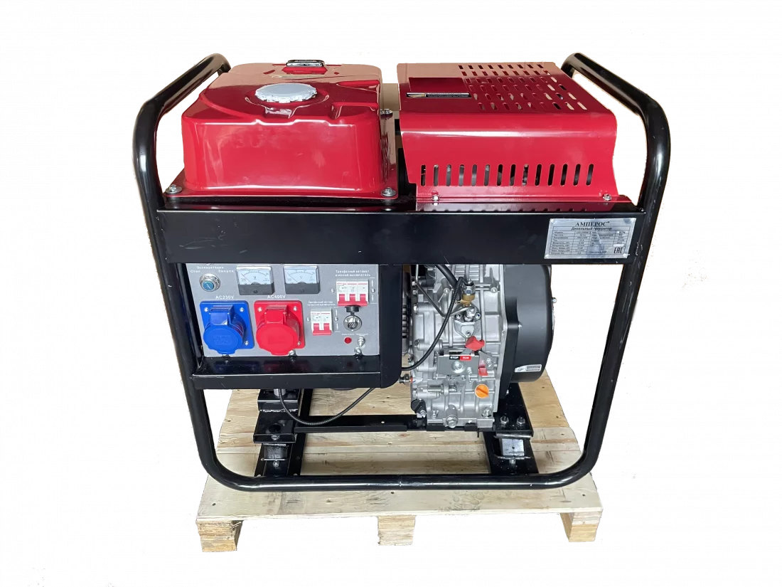 Дизельный генератор АМПЕРОС LDG12000E-3
