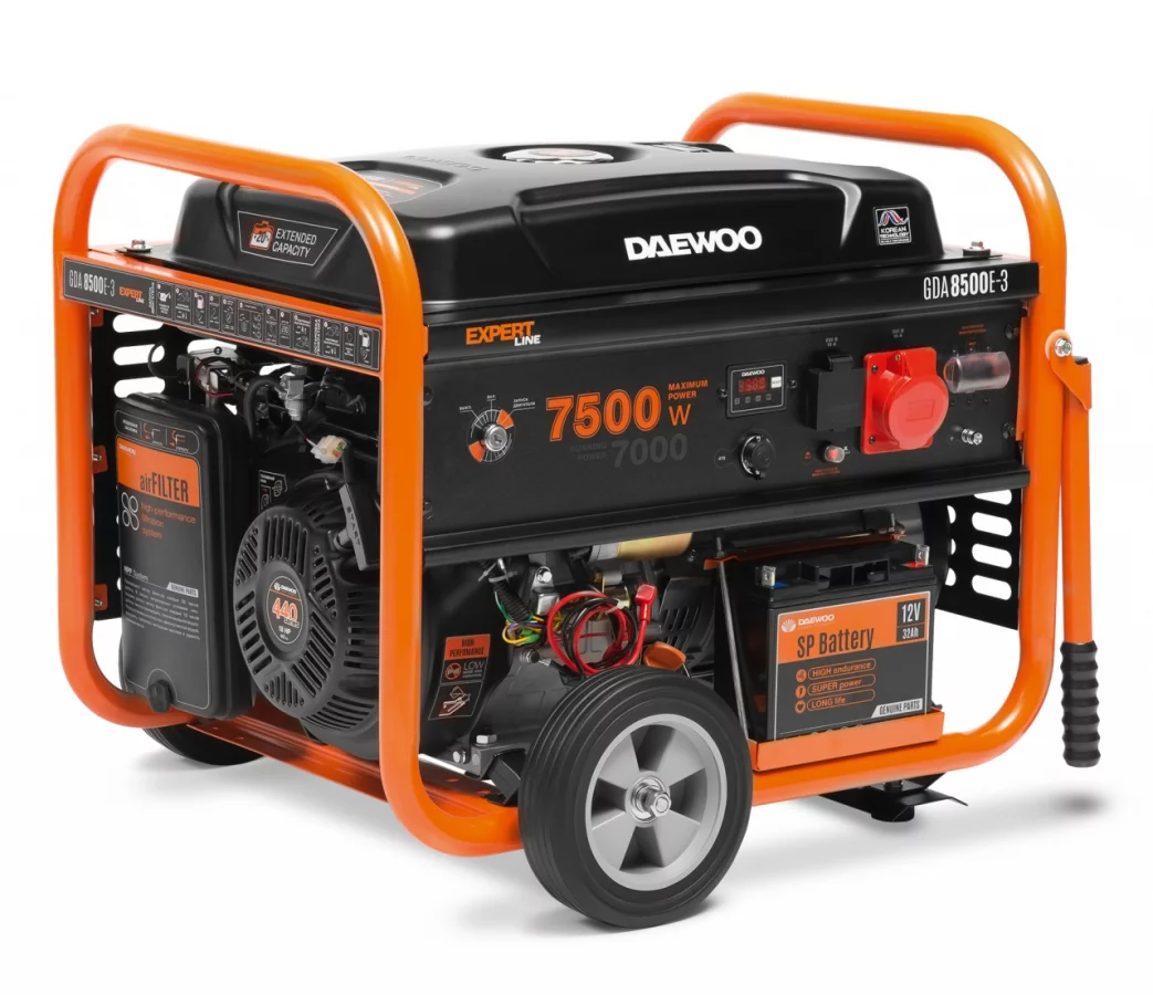 Бензиновый генератор Daewoo GDA 8500E-3 с АВР