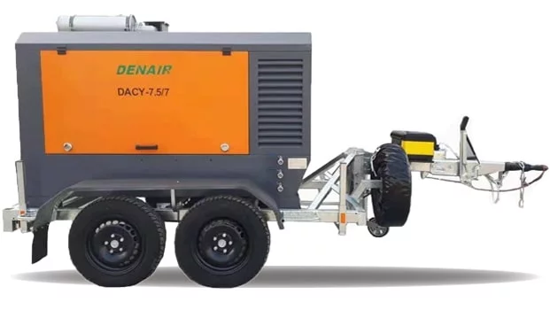 Дизельный компрессор Denair DACY-6/7