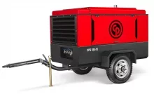 Дизельный компрессор Chicago Pneumatic CPS350-10 на шасси