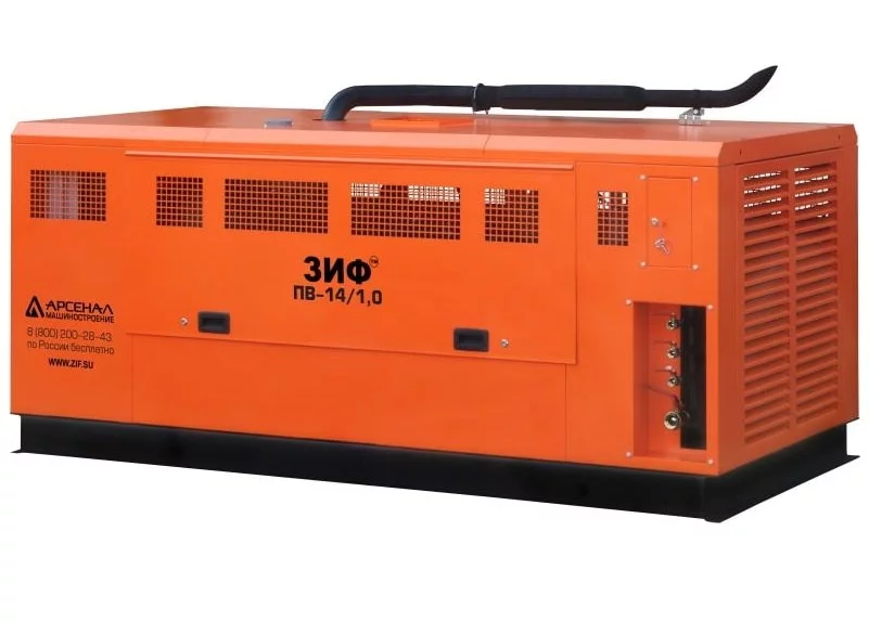 Дизельный компрессор ЗИФ ПВ-16/0,7