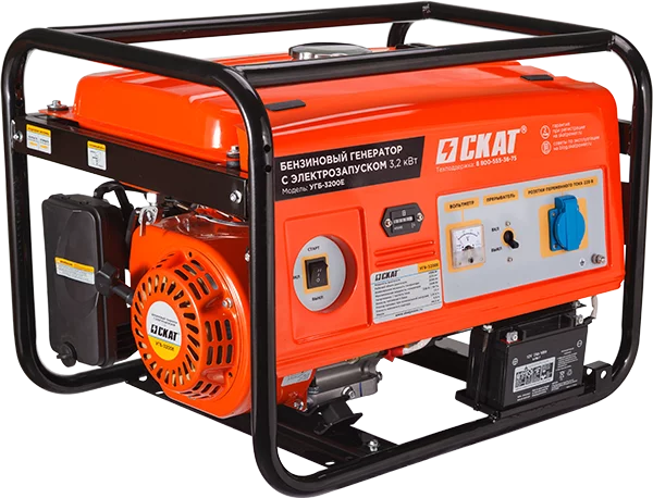 Бензиновый генератор SKAT УГБ-3200Е