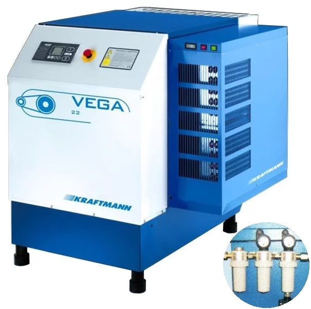 Винтовой компрессор Kraftmann VEGA 16 O (10 бар)
