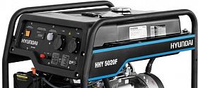 Бензиновый генератор Hyundai HHY 5020F — фото 4
