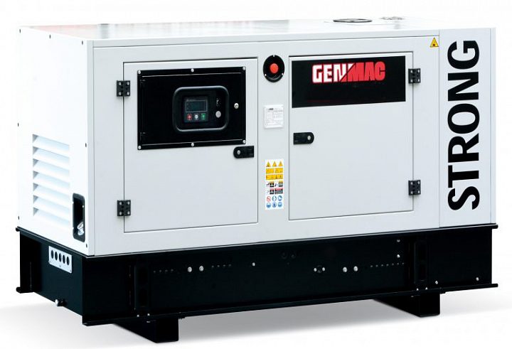 Дизельный генератор Genmac G45PS в кожухе