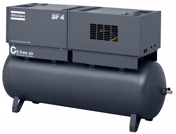 Спиральный компрессор Atlas Copco SF8 8P SKID TWIN (500l)