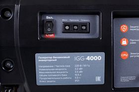 Бензиновый генератор Кратон IGG-4000 — фото 4