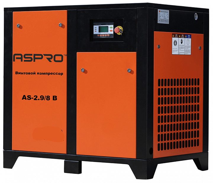 Винтовой компрессор ASair (ASpro) AS-2.9/8-B