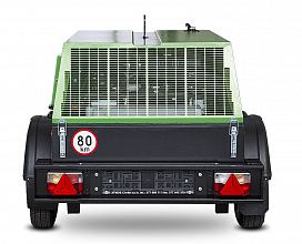 Дизельный компрессор Atmos PDP 35 7 фикс с тормозом — фото 7