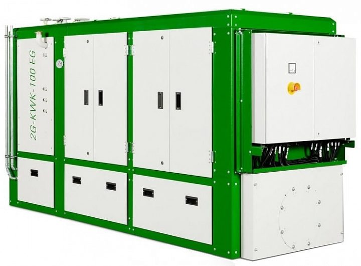 Газовый генератор 2G KWK-240 EG в кожухе