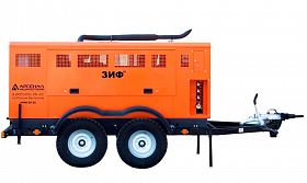 Дизельный компрессор ЗИФ ПВ-18/0,7 на шасси — фото 3